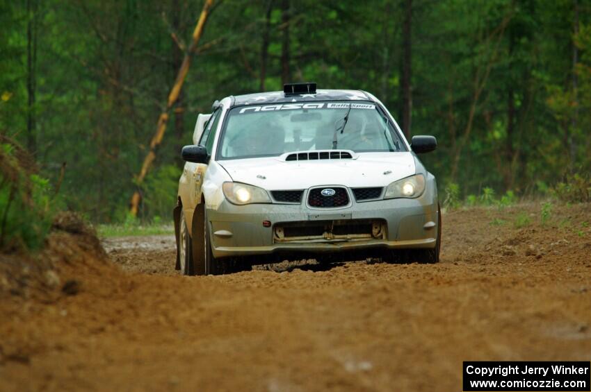 Ian McCarty / Makisa Upton Subaru Impreza 2.5RS on SS1, J5 North I.