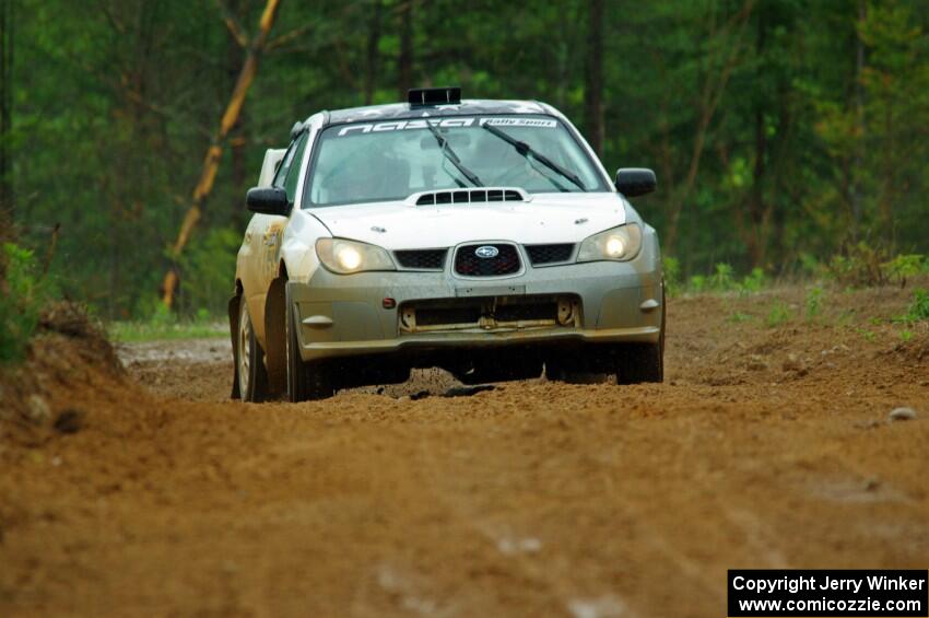 Ian McCarty / Makisa Upton Subaru Impreza 2.5RS on SS1, J5 North I.