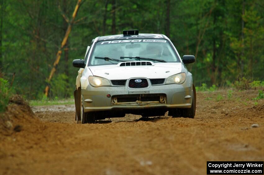 Ian McCarty / Makisa Upton Subaru Impreza 2.5RS on SS1, J5 North I.