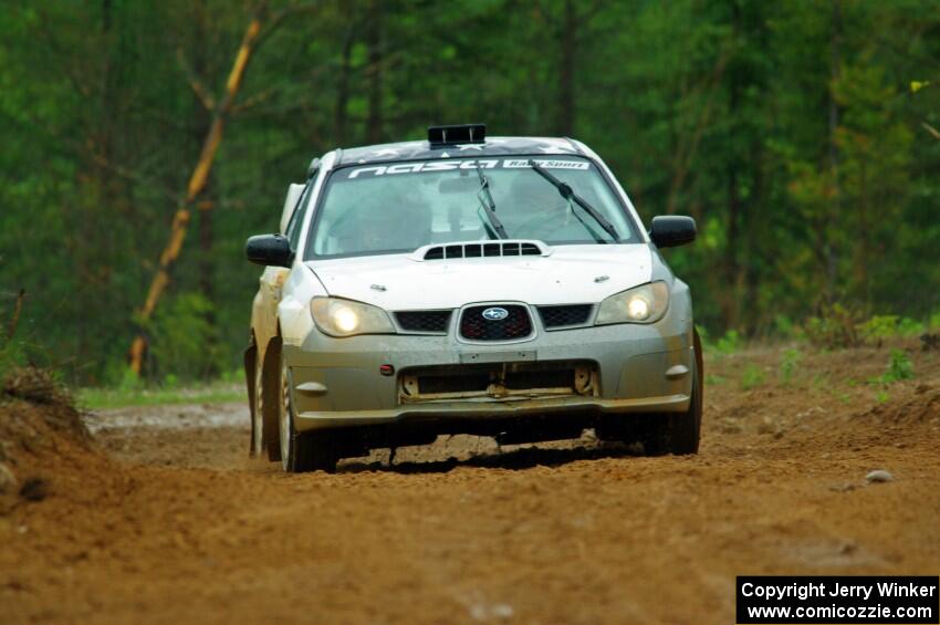 Ian McCarty / Makisa Upton Subaru Impreza 2.5RS on SS1, J5 North I.