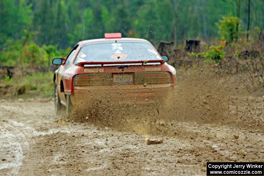 Al Dantes, Jr. / Brandon Snyder Mazda RX-7 LS on SS1, J5 North I.