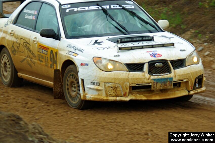 Pete Schaefer / Kevin Dobrowolski Subaru Impreza 2.5i on SS1, J5 North I.