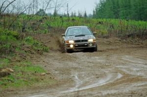 Jordan Locher / Tom Addison Subaru Impreza 2.5RS on SS3, J5 North II.