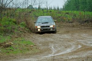 Jordan Locher / Tom Addison Subaru Impreza 2.5RS on SS3, J5 North II.