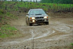 Jordan Locher / Tom Addison Subaru Impreza 2.5RS on SS3, J5 North II.