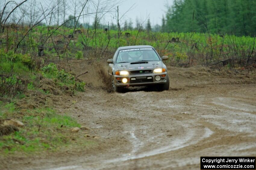 Jordan Locher / Tom Addison Subaru Impreza 2.5RS on SS3, J5 North II.