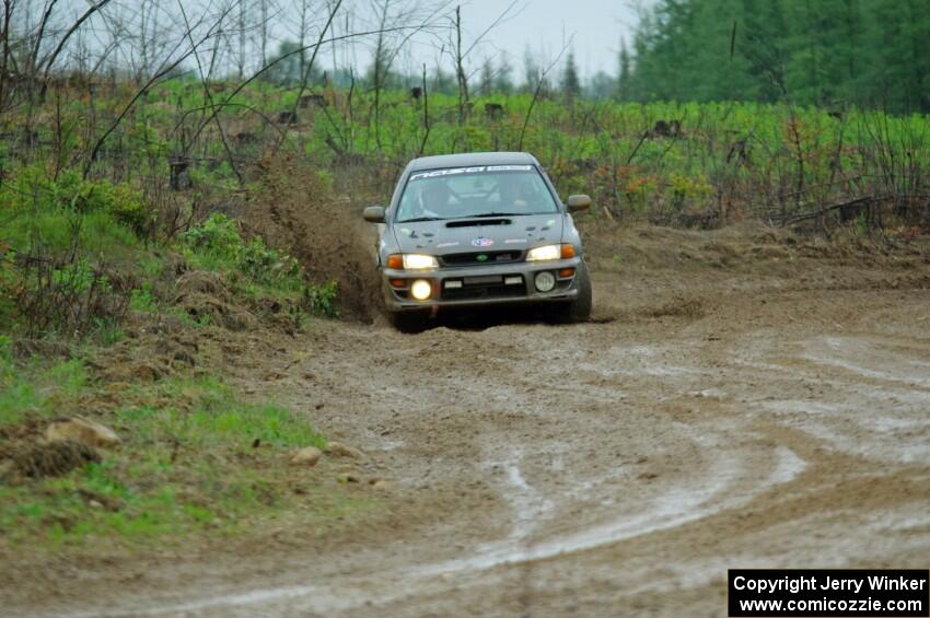 Jordan Locher / Tom Addison Subaru Impreza 2.5RS on SS3, J5 North II.