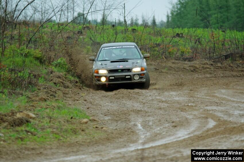 Jordan Locher / Tom Addison Subaru Impreza 2.5RS on SS3, J5 North II.