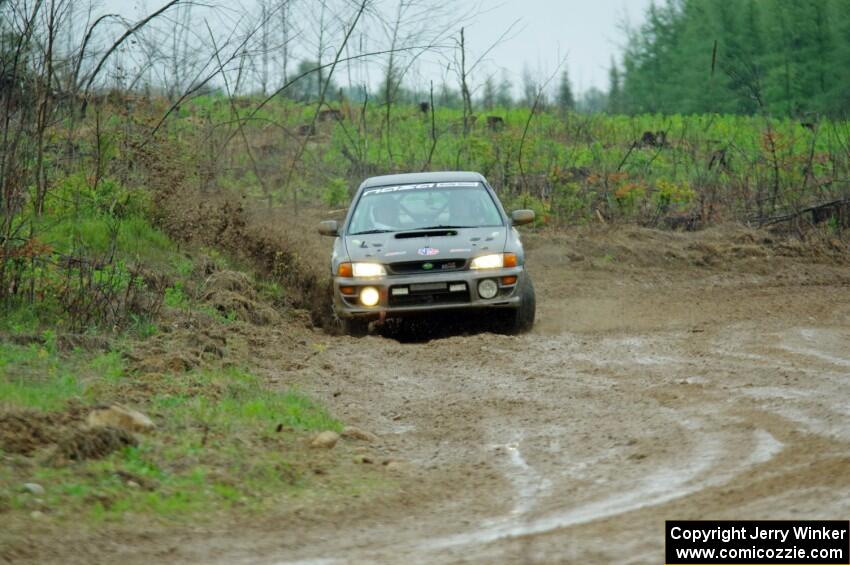 Jordan Locher / Tom Addison Subaru Impreza 2.5RS on SS3, J5 North II.