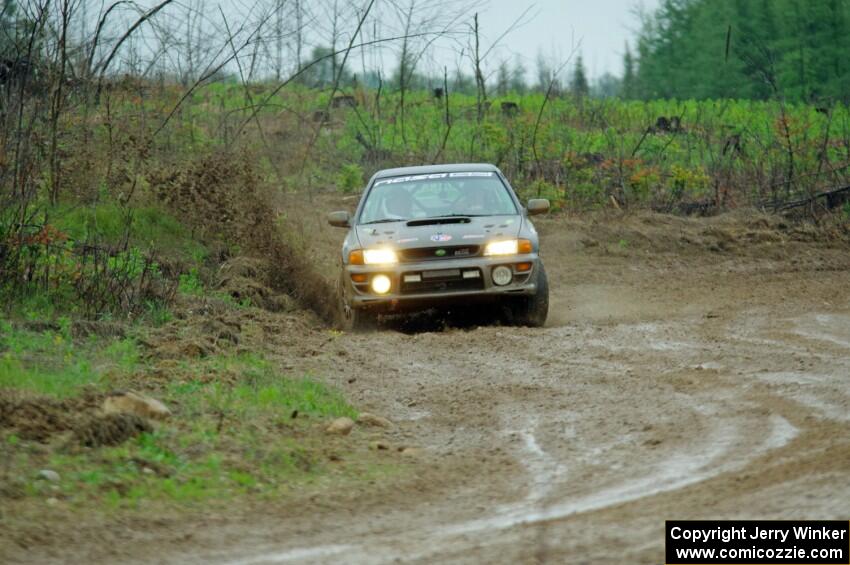 Jordan Locher / Tom Addison Subaru Impreza 2.5RS on SS3, J5 North II.