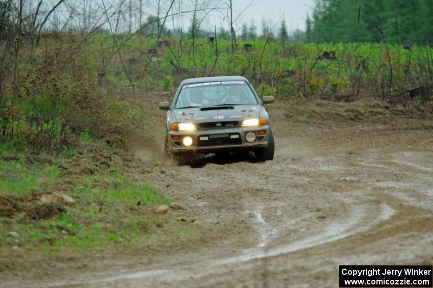 Jordan Locher / Tom Addison Subaru Impreza 2.5RS on SS3, J5 North II.