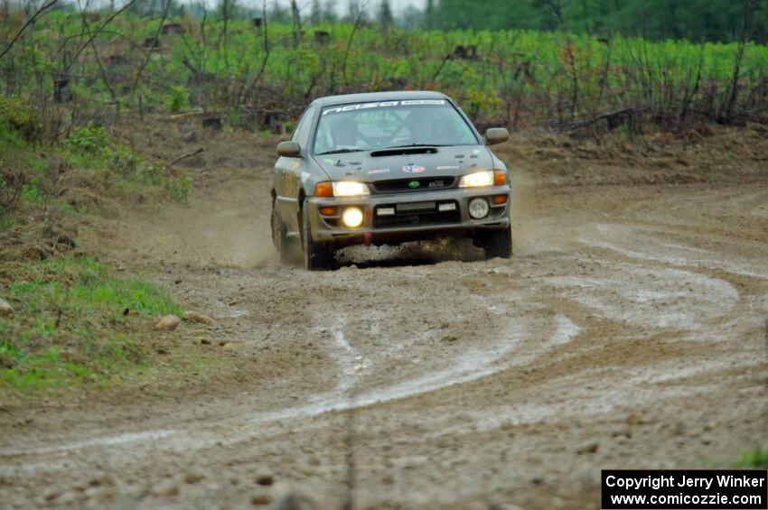 Jordan Locher / Tom Addison Subaru Impreza 2.5RS on SS3, J5 North II.