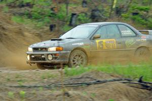 Jordan Locher / Tom Addison Subaru Impreza 2.5RS on SS3, J5 North II.