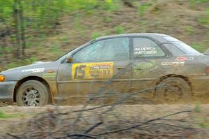 Jordan Locher / Tom Addison Subaru Impreza 2.5RS on SS3, J5 North II.