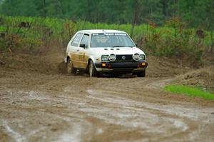 Adam VanDamme / Taylor Haelterman VW Golf on SS3, J5 North II.