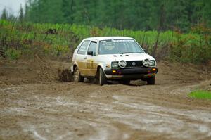 Adam VanDamme / Taylor Haelterman VW Golf on SS3, J5 North II.