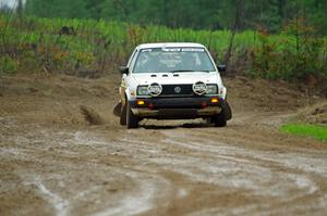 Adam VanDamme / Taylor Haelterman VW Golf on SS3, J5 North II.