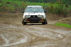 Adam VanDamme / Taylor Haelterman VW Golf on SS3, J5 North II.