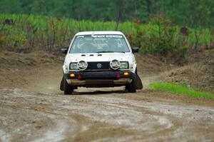 Adam VanDamme / Taylor Haelterman VW Golf on SS3, J5 North II.