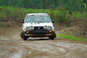 Adam VanDamme / Taylor Haelterman VW Golf on SS3, J5 North II.