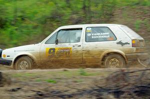 Adam VanDamme / Taylor Haelterman VW Golf on SS3, J5 North II.