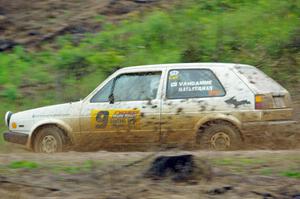 Adam VanDamme / Taylor Haelterman VW Golf on SS3, J5 North II.