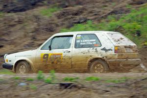 Adam VanDamme / Taylor Haelterman VW Golf on SS3, J5 North II.