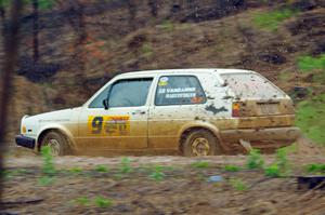 Adam VanDamme / Taylor Haelterman VW Golf on SS3, J5 North II.