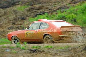 Mike Hurst / Rhianon Gelsomino Ford Capri on SS3, J5 North II.