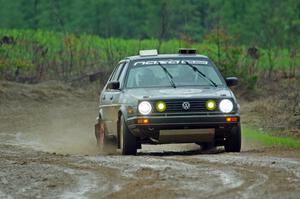 Cory Grant / Kevin Forde VW Jetta on SS3, J5 North II.