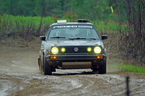 Cory Grant / Kevin Forde VW Jetta on SS3, J5 North II.