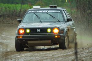 Cory Grant / Kevin Forde VW Jetta on SS3, J5 North II.