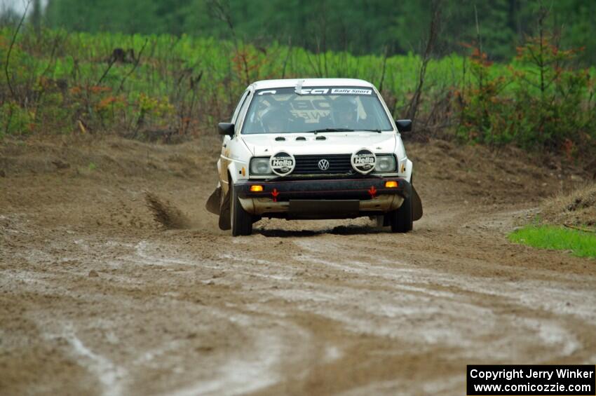 Adam VanDamme / Taylor Haelterman VW Golf on SS3, J5 North II.