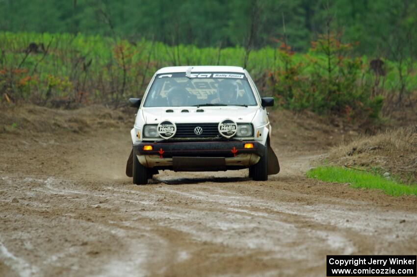 Adam VanDamme / Taylor Haelterman VW Golf on SS3, J5 North II.