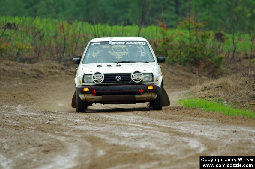 Adam VanDamme / Taylor Haelterman VW Golf on SS3, J5 North II.