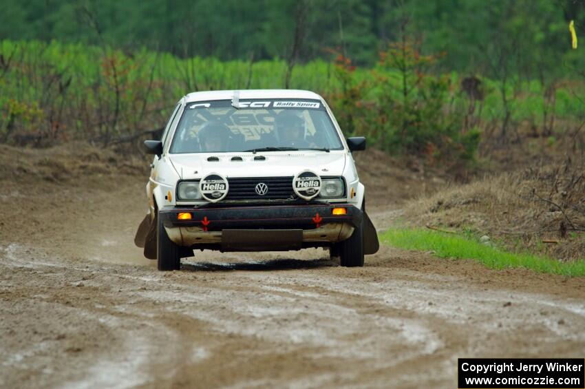 Adam VanDamme / Taylor Haelterman VW Golf on SS3, J5 North II.