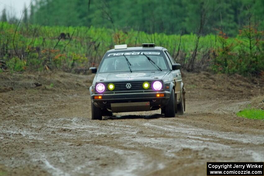 Cory Grant / Kevin Forde VW Jetta on SS3, J5 North II.