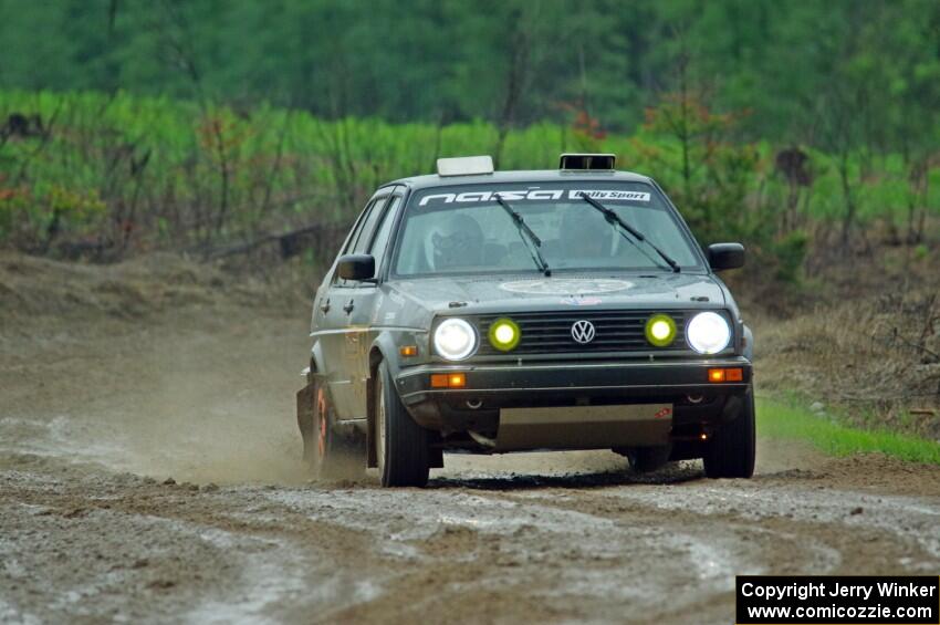 Cory Grant / Kevin Forde VW Jetta on SS3, J5 North II.