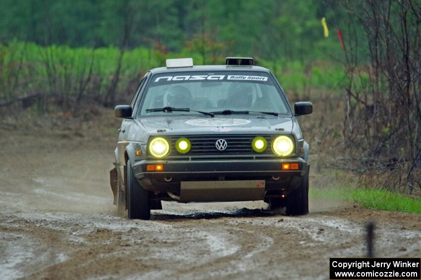 Cory Grant / Kevin Forde VW Jetta on SS3, J5 North II.