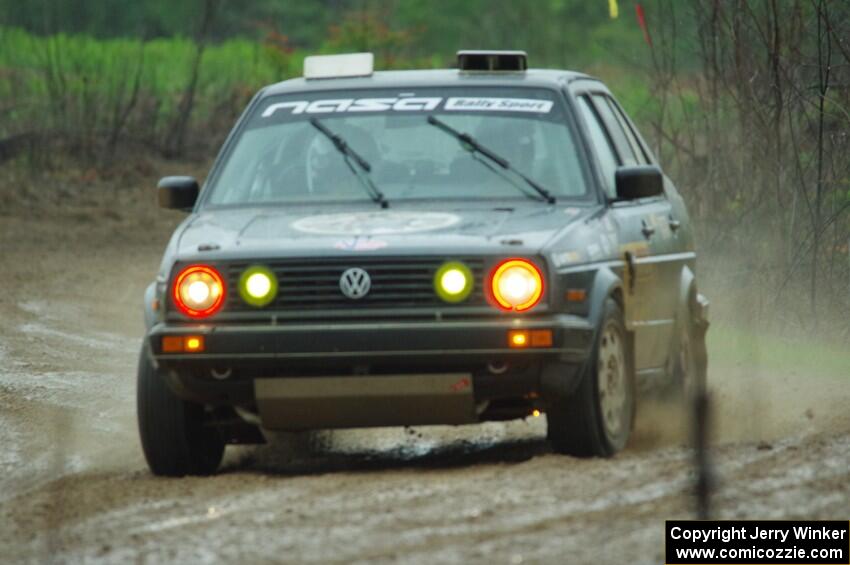 Cory Grant / Kevin Forde VW Jetta on SS3, J5 North II.