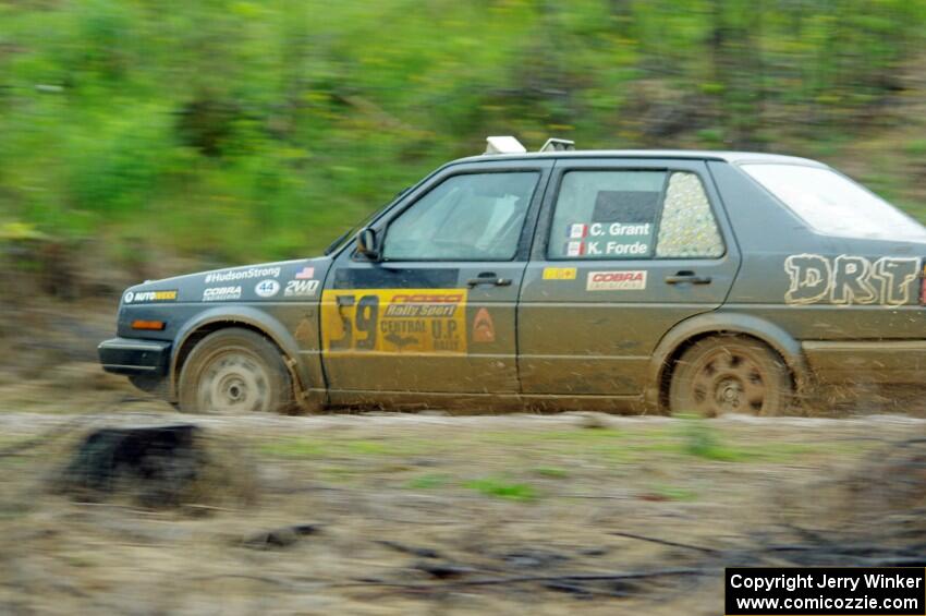 Cory Grant / Kevin Forde VW Jetta on SS3, J5 North II.