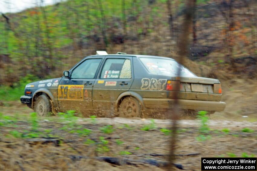 Cory Grant / Kevin Forde VW Jetta on SS3, J5 North II.