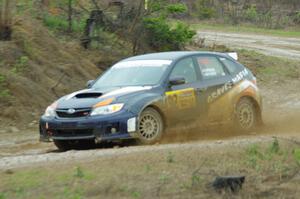 John Cirisan / Boyd Smith Subaru WRX STi on SS3, J5 North II.