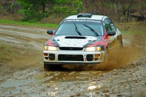 Chris Barribeau / Bryce Proseus Subaru Impreza RS on SS3, J5 North II.