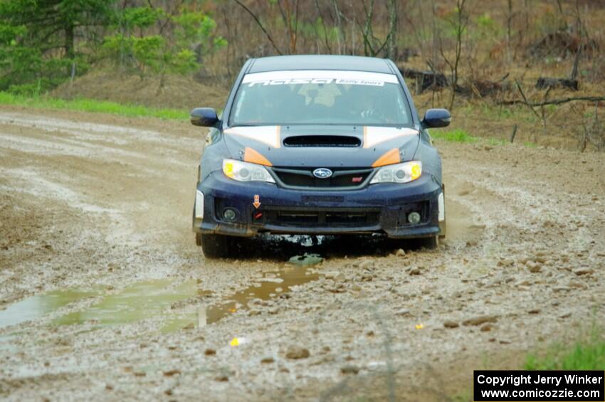 John Cirisan / Boyd Smith Subaru WRX STi on SS3, J5 North II.