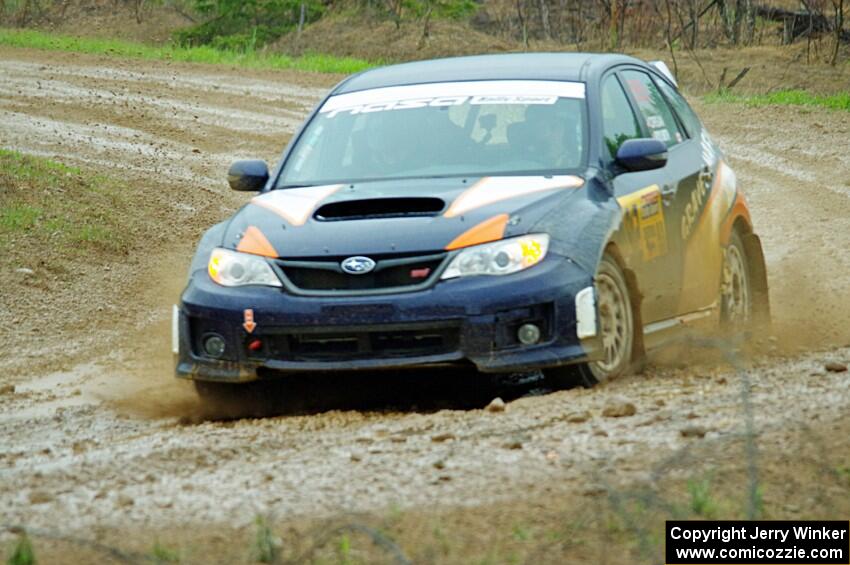 John Cirisan / Boyd Smith Subaru WRX STi on SS3, J5 North II.