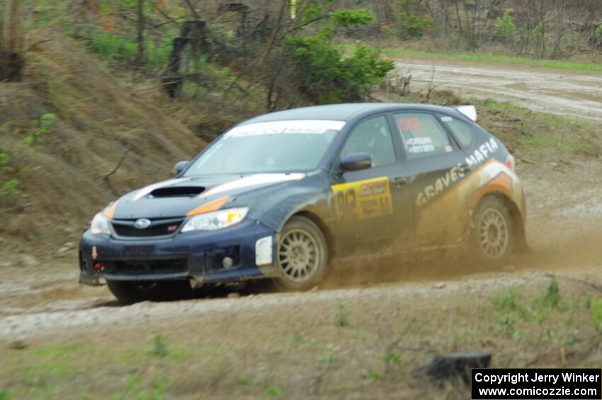 John Cirisan / Boyd Smith Subaru WRX STi on SS3, J5 North II.