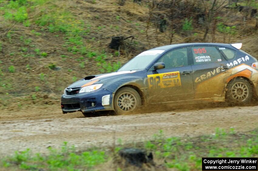 John Cirisan / Boyd Smith Subaru WRX STi on SS3, J5 North II.