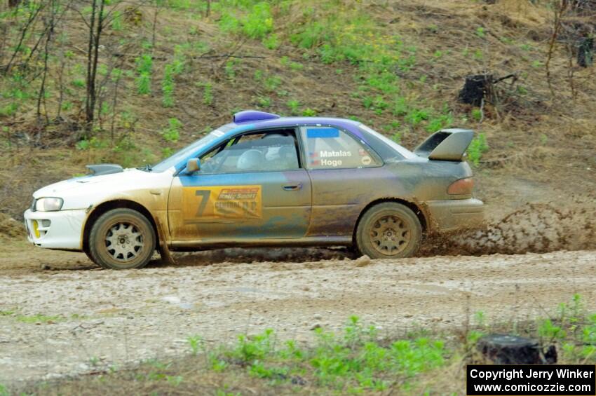 Tyler Matalas / Ian Hoge Subaru Impreza LX on SS3, J5 North II.