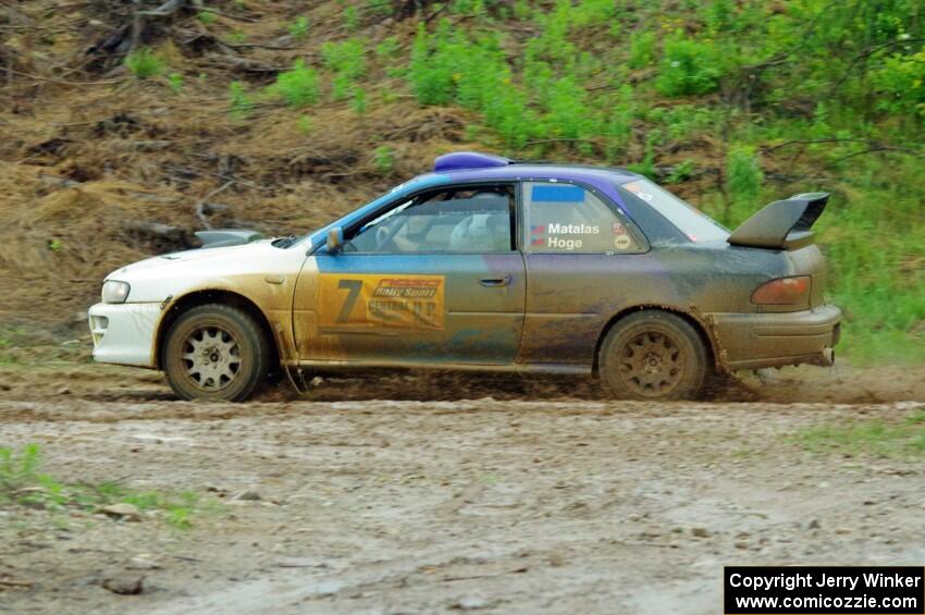 Tyler Matalas / Ian Hoge Subaru Impreza LX on SS3, J5 North II.